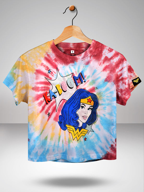 Wonder Woman: Retro Pop Art T-Shirt - Multi