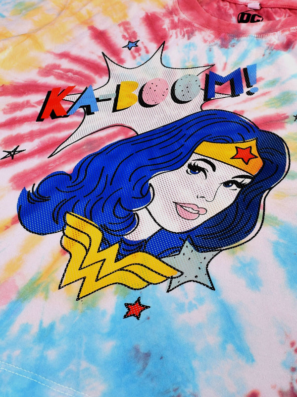 Wonder Woman: Retro Pop Art T-Shirt - Multi