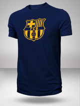 FC Barcelona: Classic Crest T-Shirt - Navy