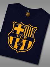 FC Barcelona: Classic Crest T-Shirt - Navy