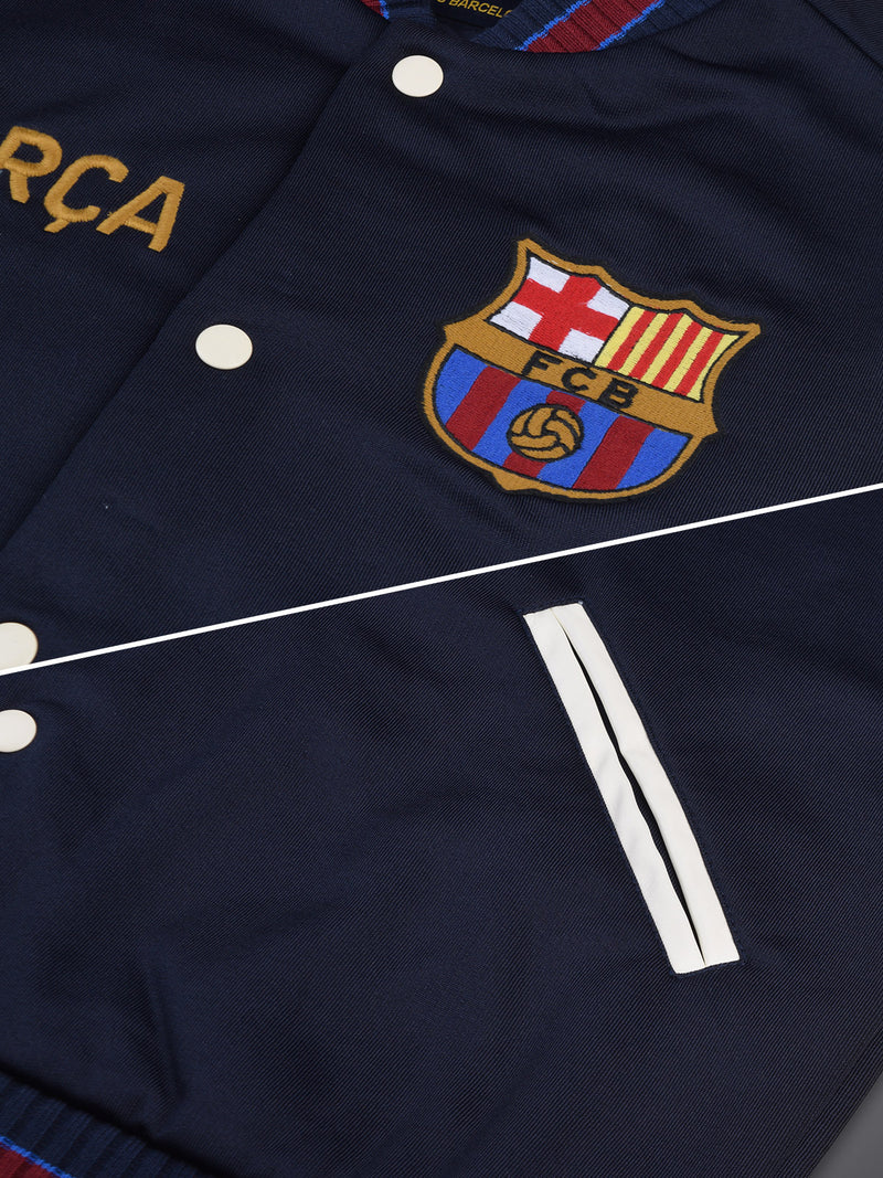 FC Barcelona: Varsity Jacket