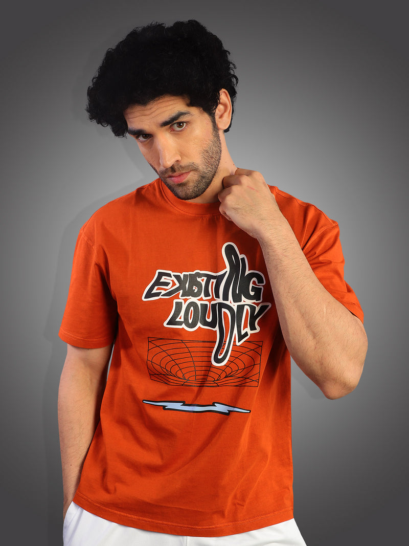 GT x KGL Existing Loudly Burnt Orange T-Shirt