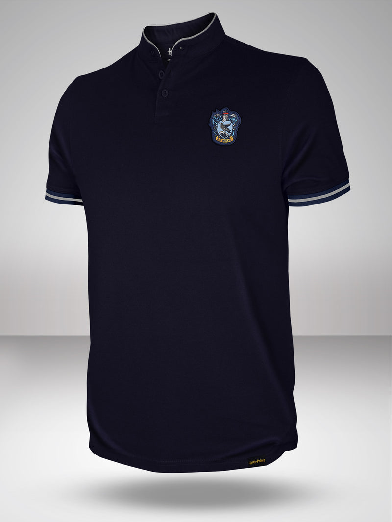 Harry Potter: Ravenclaw Classic Henley- Navy