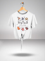 Harry Potter: Witch In Training Tie Top- White