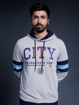 Manchester City Graphic Print Hoodie