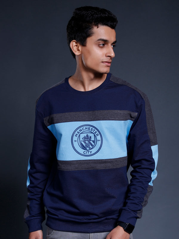 Manchester City Panelled Sweatshirt