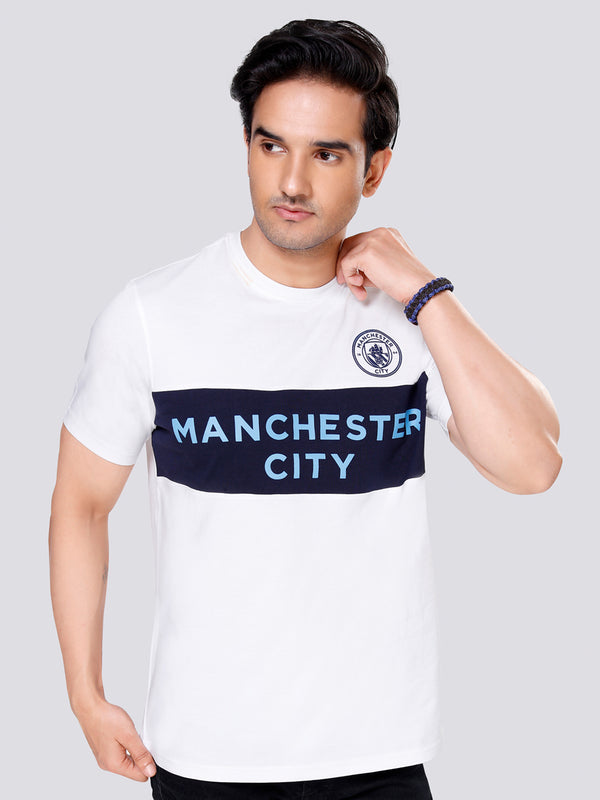Manchester City Panelled T-Shirt