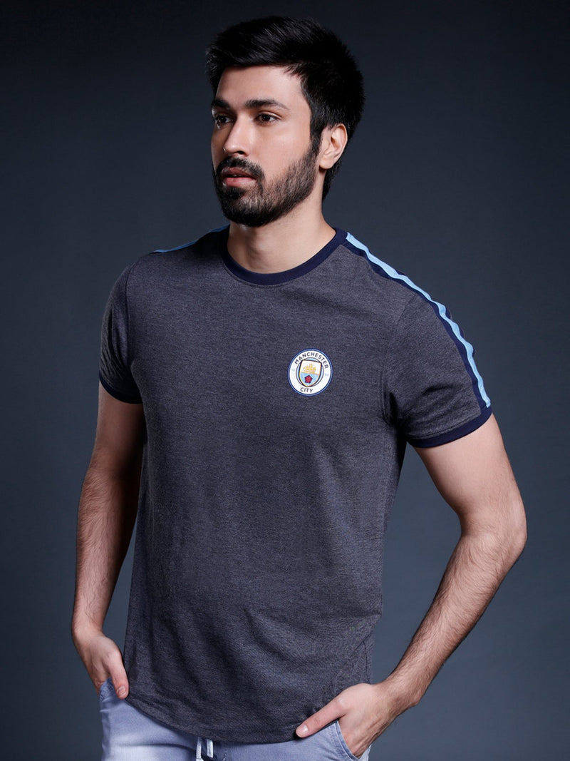 Manchester City: Colour Blocked T-Shirt