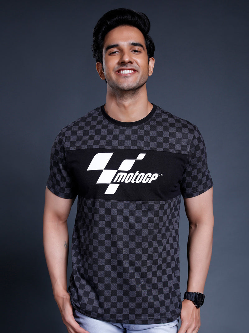 MotoGP Checkered T-Shirt