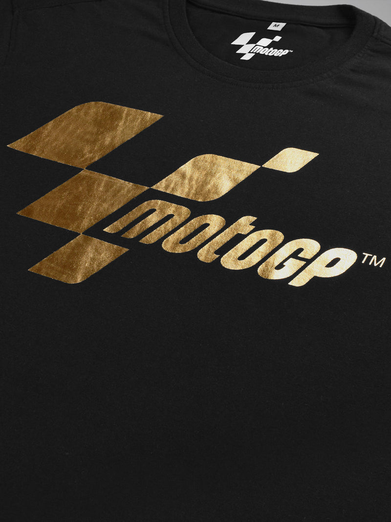 MotoGP: Gold Foil T-shirt- Black