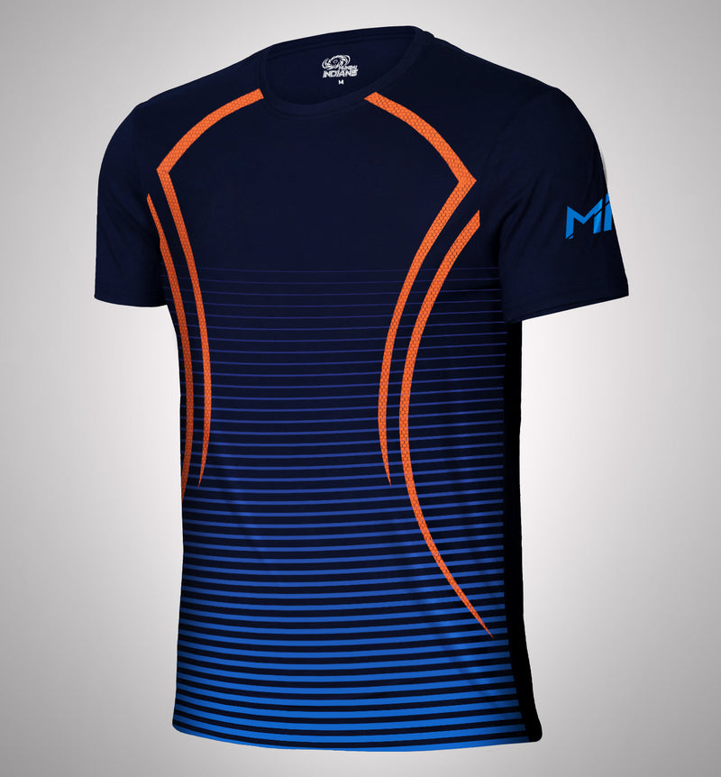 Mumbai Indians Dry Fit T-Shirt Ombre Print