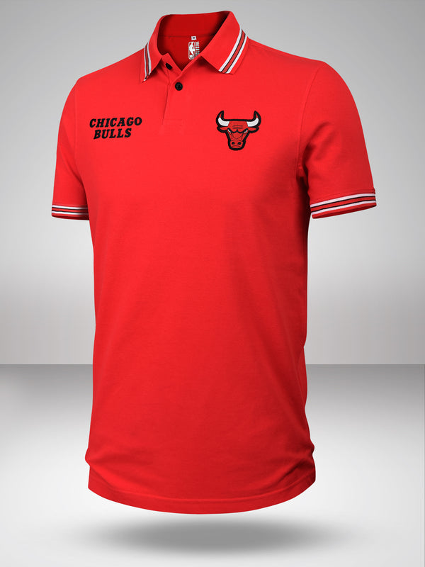 Chicago Bulls: Classic Polo Red