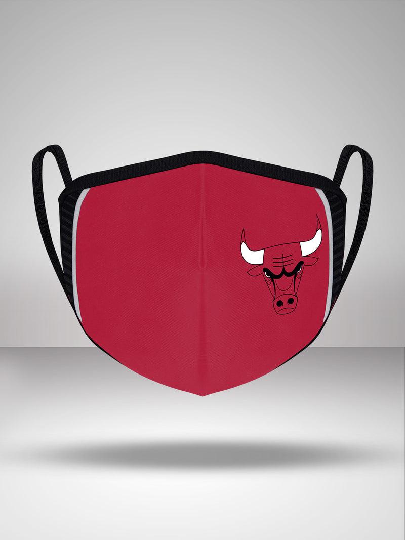 Chicago Bulls Pack of 3 Face Coverings