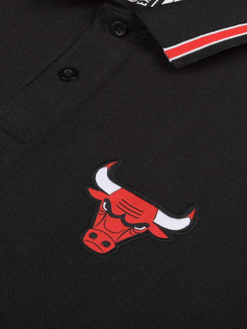 Chicago Bulls: Classic Polo Black