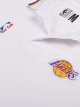 Los Angeles Lakers: Classic Polo White