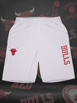 Chicago Bulls: White Basketball Shorts
