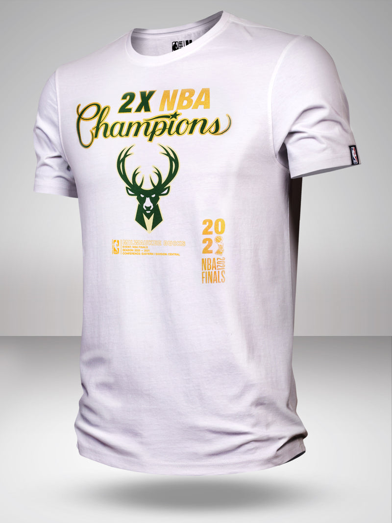NBA Champions T Shirt 2021: Milwaukee Bucks
