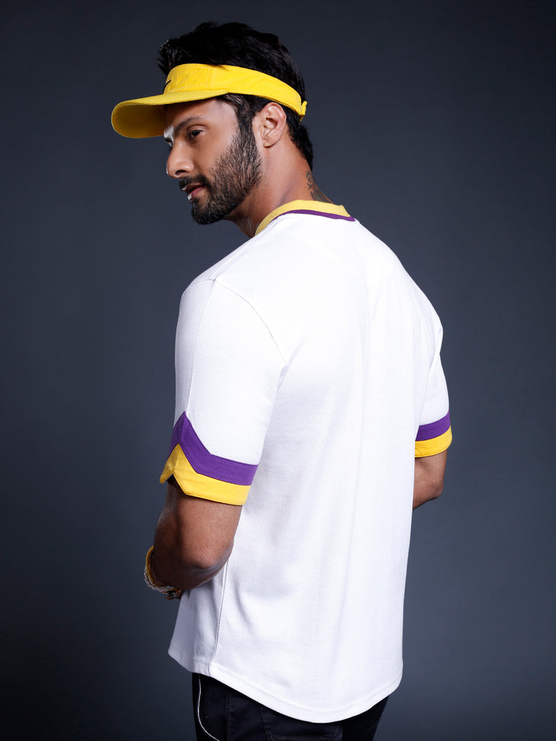 Los Angeles Lakers Bomber Henley