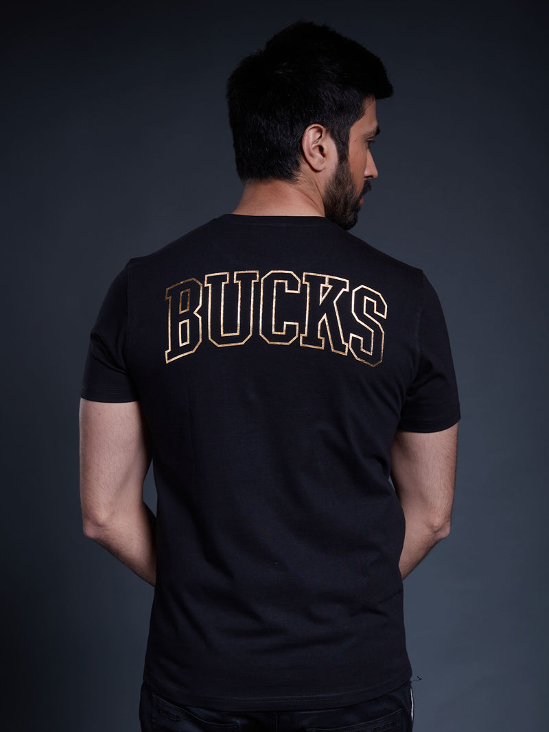Milwaukee Bucks Gold Foil T-shirt