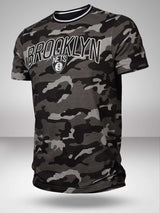 Brooklyn Nets Camo Print T-Shirt