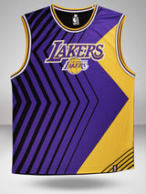 Los Angeles Lakers: Lightning Strikes Twice Sleeveless Jersey - Purple