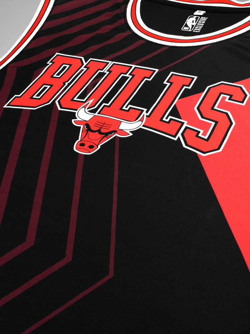 Chicago Bulls: Logo Mash Sleeveless Jersey – Shop The Arena