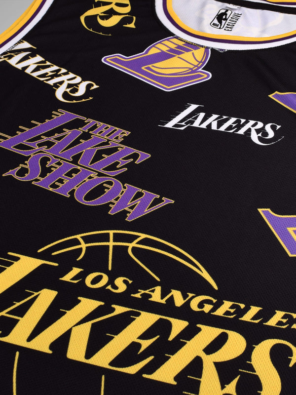 Los Angeles Lakers: Logo Mash Sleeveless Jersey