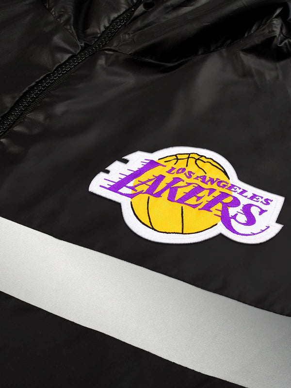 Los Angeles Lakers: Windbreaker - Black