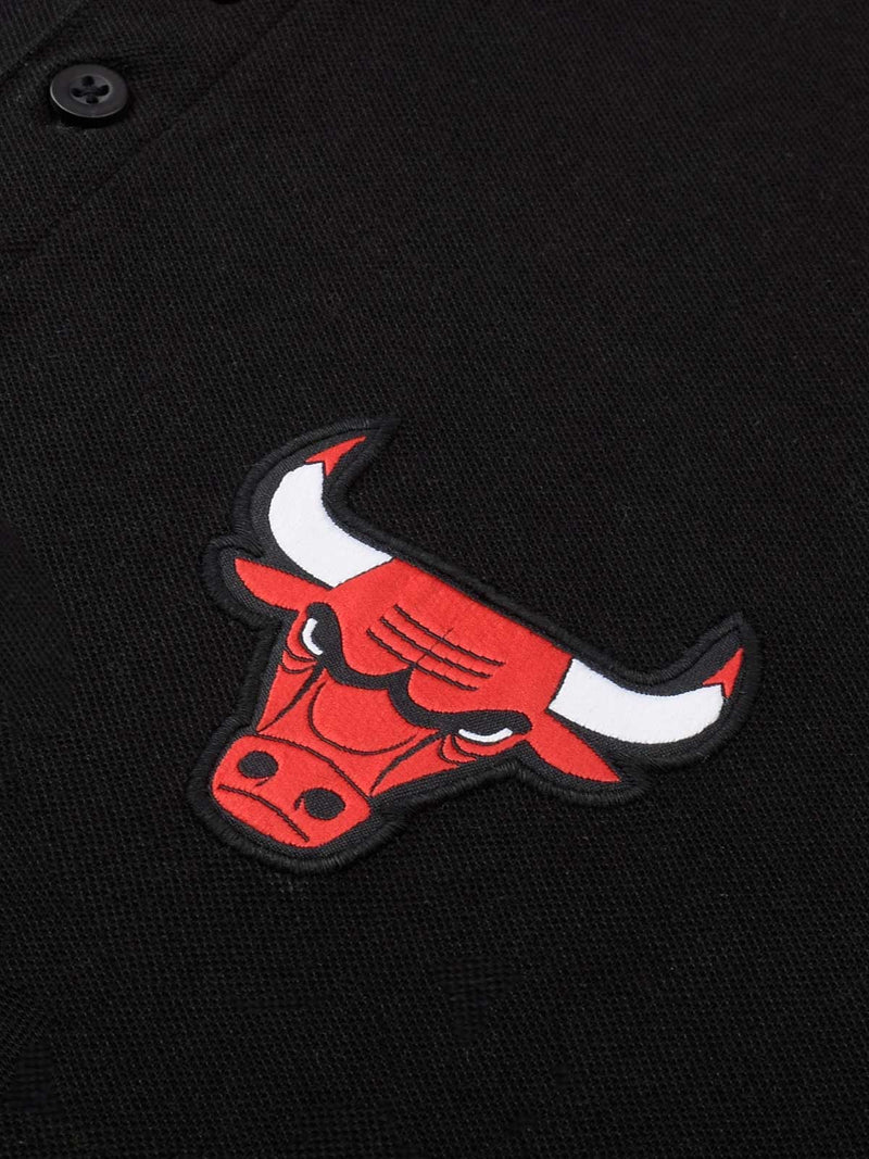 Chicago Bulls: Classic Henley- Black
