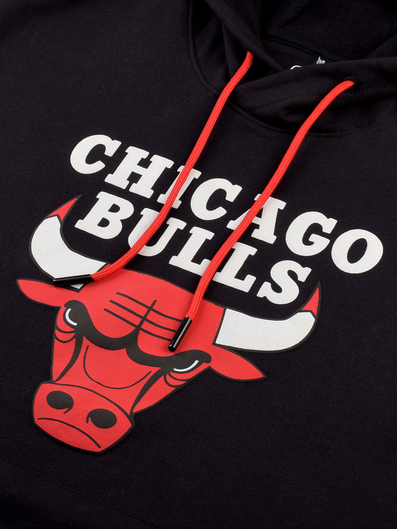 Chicago Bulls: Classic Crest Hoodie - Black