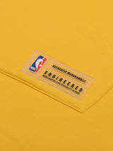 Los Angeles Lakers: Typography Hoodie - Mustard