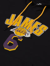 Los Angeles Lakers: Lebron James Hoodie - Black