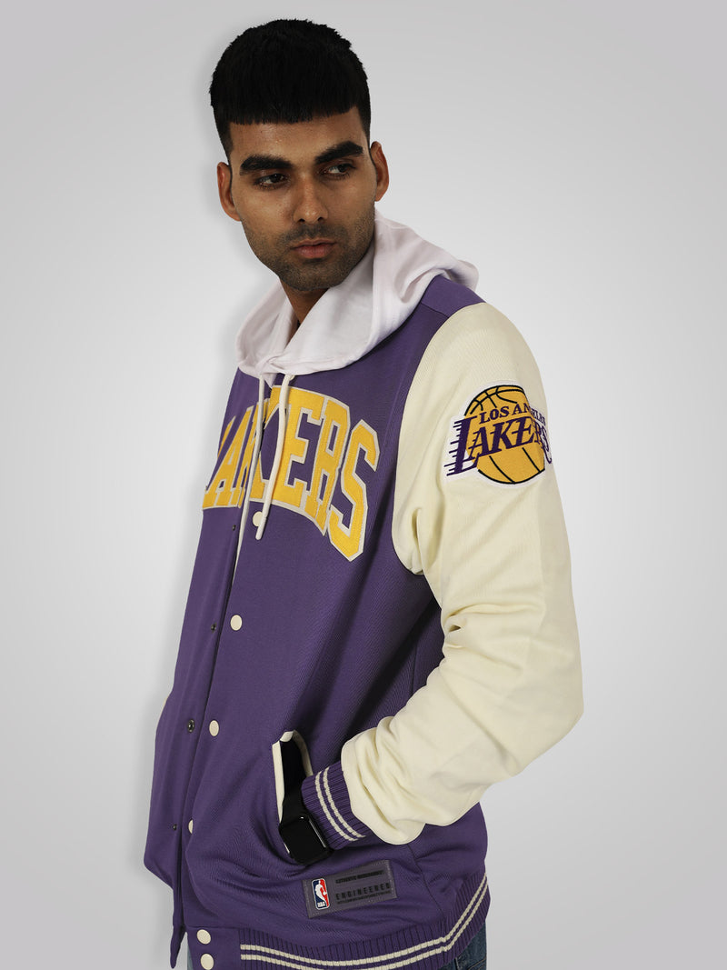 NBA LA Lakers Varsity Jacket - Purple – October's Very Own Online USA