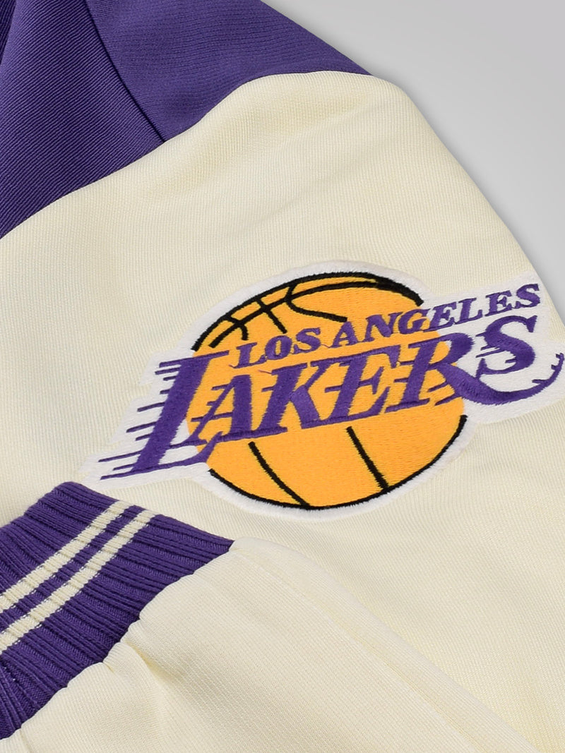 Los Angeles Lakers: Letterman Jacket - Purple