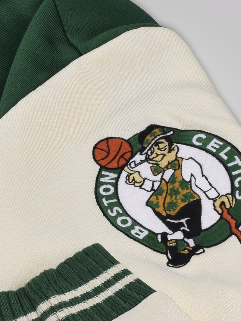 Boston Celtics Jacket, Celtics Pullover, Boston Celtics Varsity Jackets,  Fleece Jacket