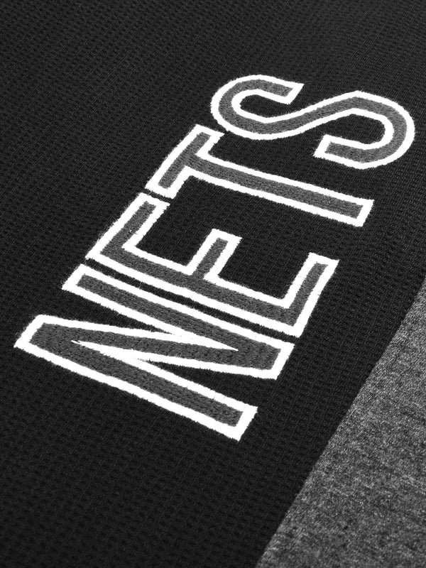 Brooklyn Nets: Oversized Logo Sleeveless Jersey - Black – Shop The Arena