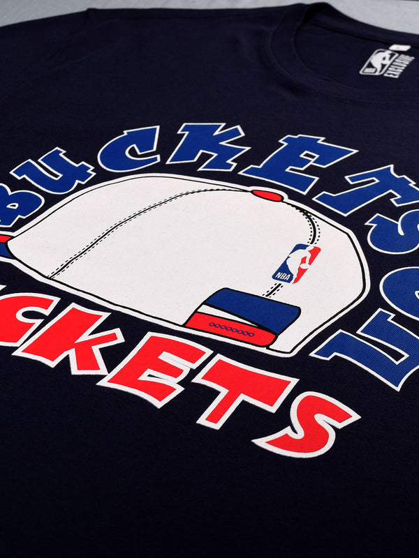 NBA: Buckets on Buckets T-Shirt - Navy