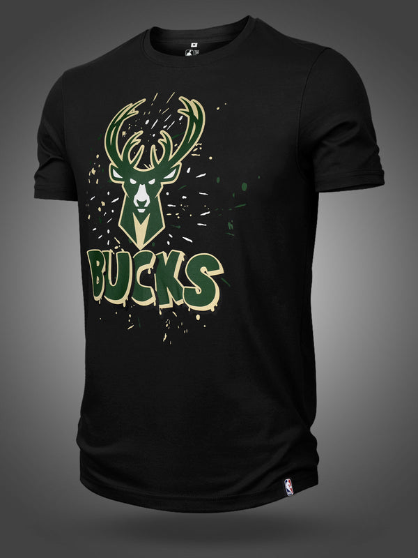 47 Brand Milwaukee Bucks All Out Scrum T-Shirt - Green - MODA3