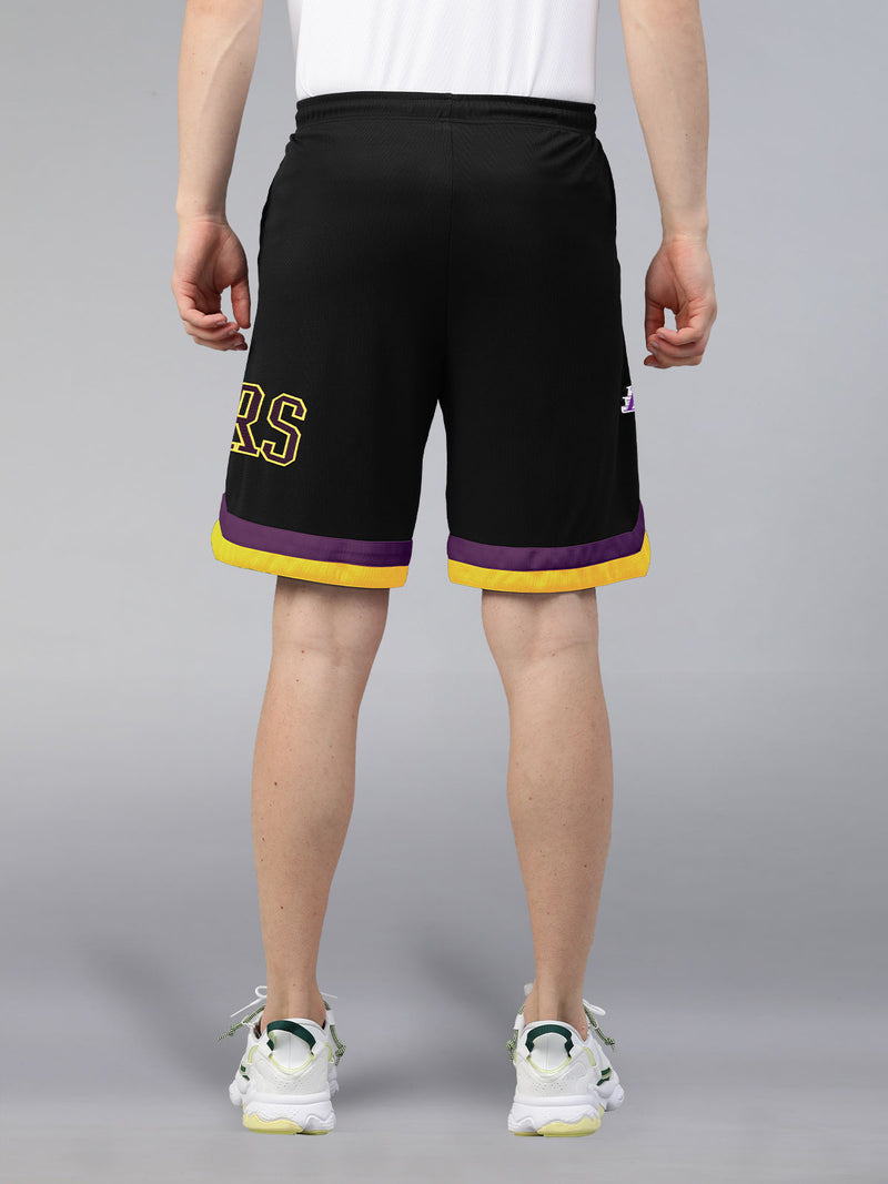 Los Angeles Lakers NBA Adidas Team Basketball Shorts Black