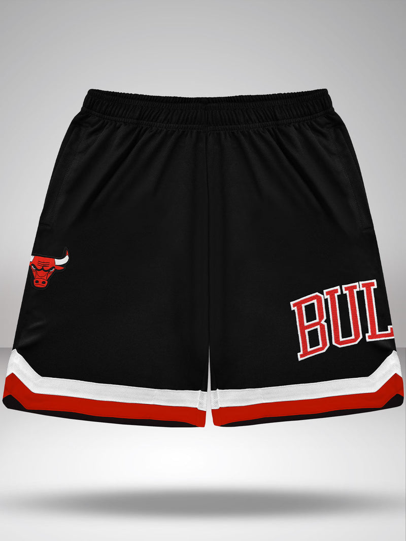  NBA Chicago Bulls Men's Shorts, Black , X-Small