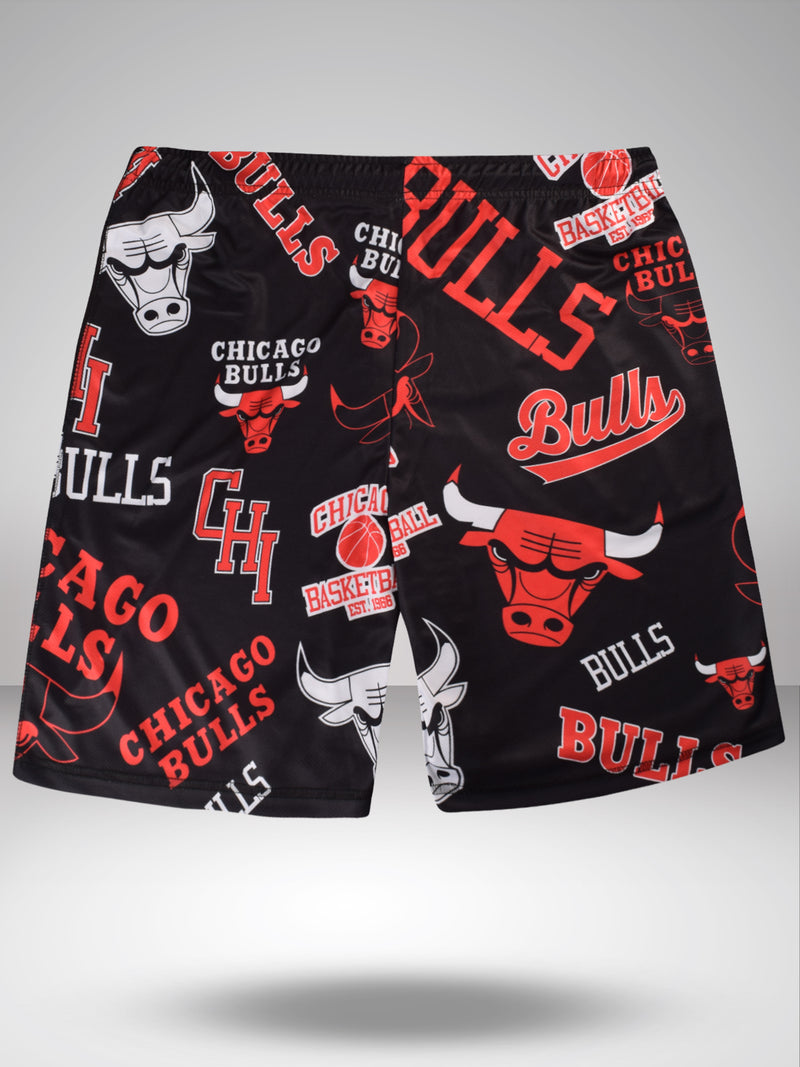 Chicago Bulls: Logo Mash Basketball Shorts