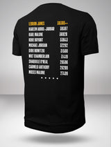 NBA: LeBron James All Time Scorer T-Shirt - Black