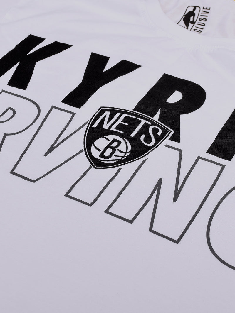 Brooklyn Nets: Kyrie Irving T-Shirt - White