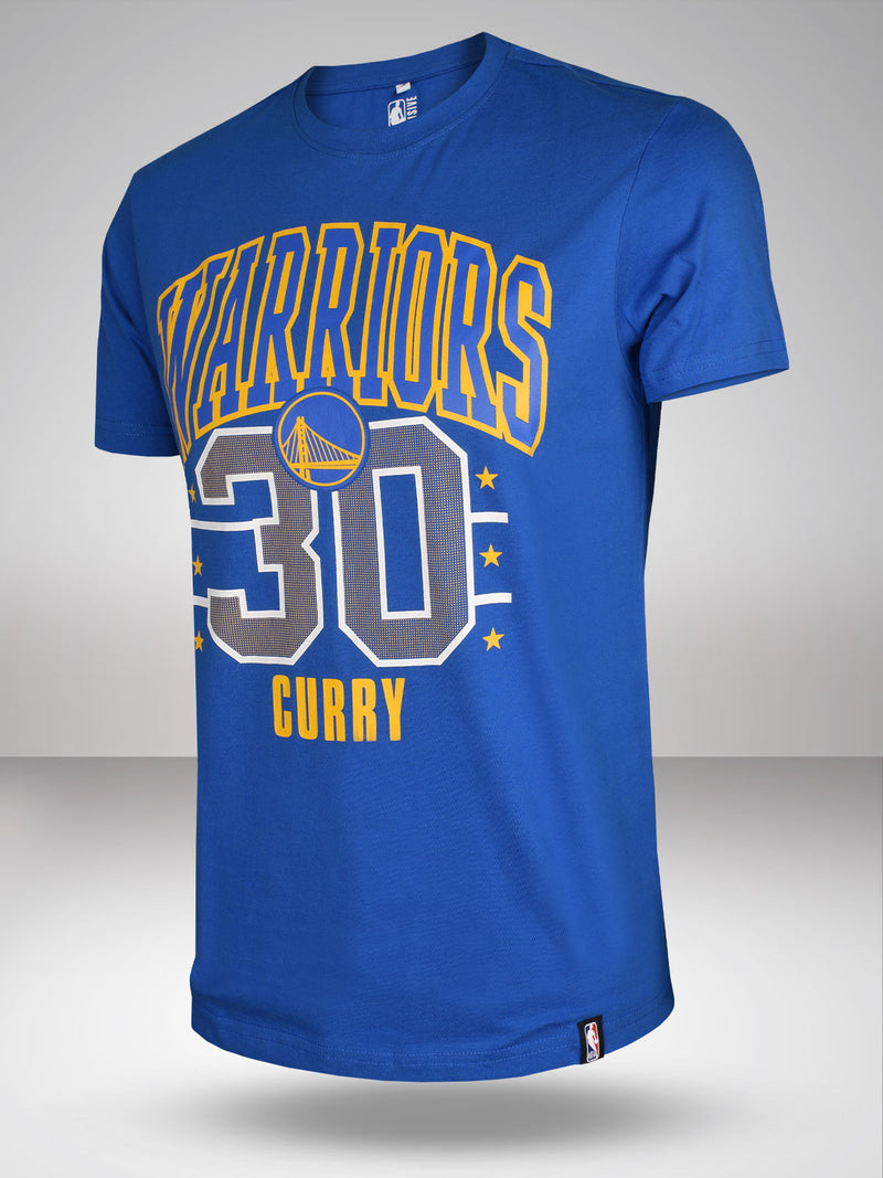 Nike Men's Golden State Warriors Blue Logo T-Shirt, XL