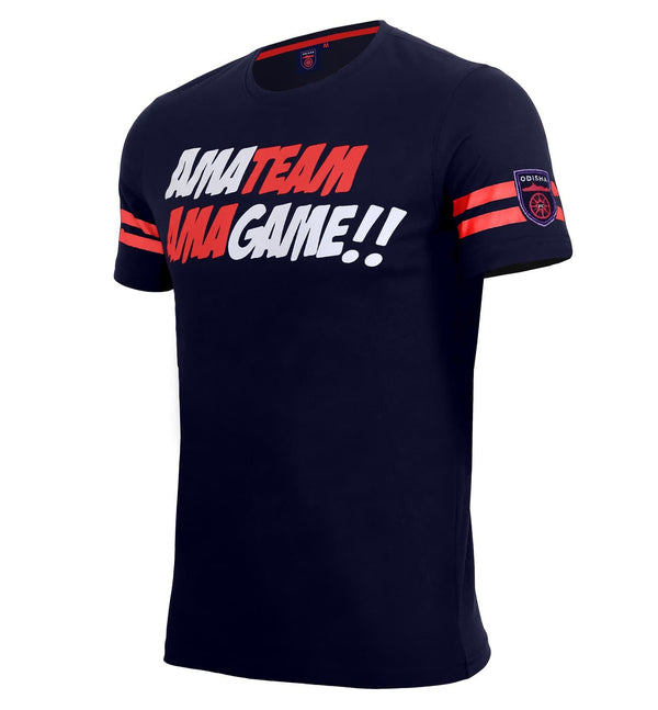 Odisha FC "Ama Team Ama Game" Official T-Shirt
