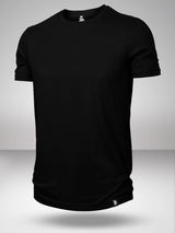 STA: Round Neck T-Shirt- Black