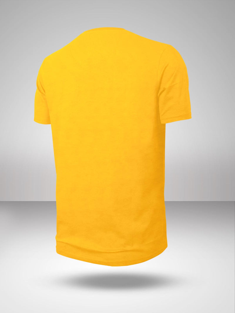 STA: Round Neck T-Shirt - Mustard