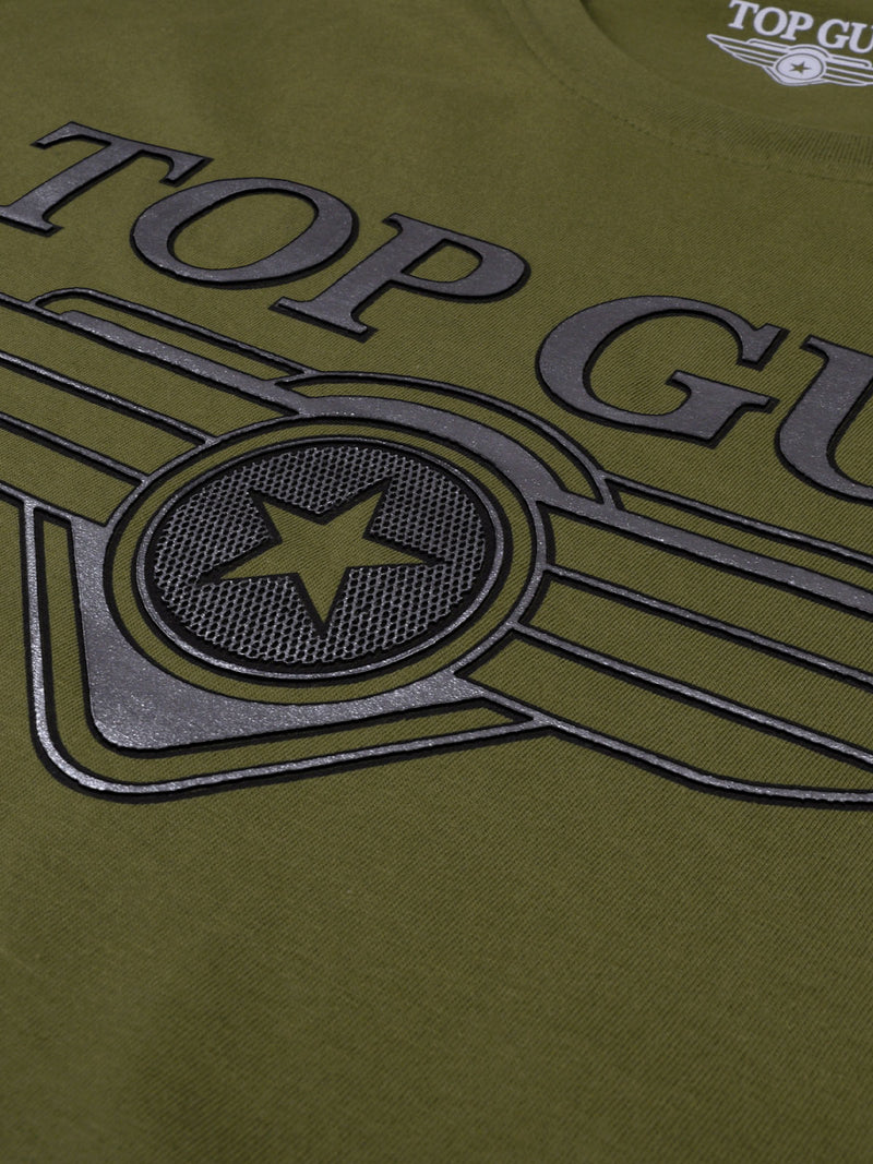 Top Gun: Gun Metal T-Shirt M / Olive Green