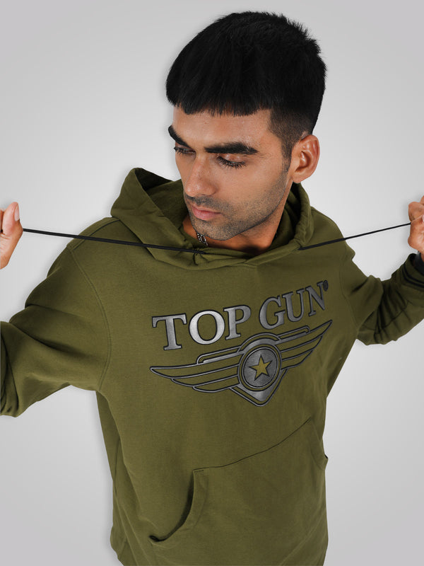 Top Gun: Gun Metal T-Shirt M / Olive Green