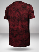 Top Gun: Air Corps T-Shirt - Grunge Burgundy